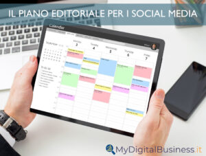 PIANO EDITORIALE PER SOCIAL MEDIA